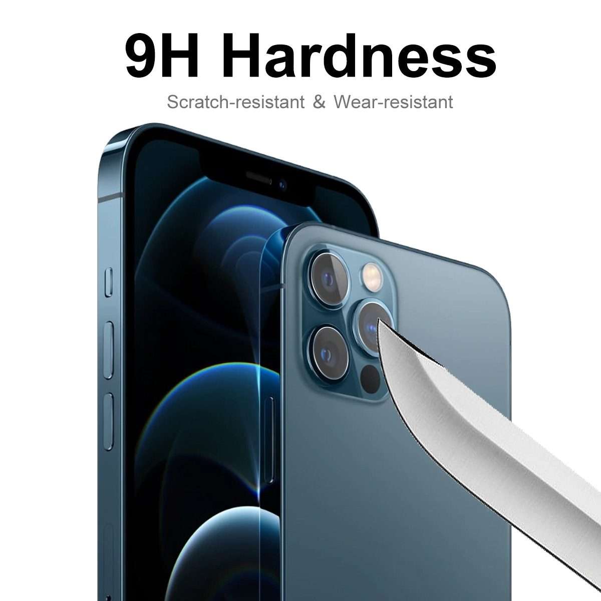 For iPhone 13 Pro / 13 Pro Max 10 Set ENKAY Hat-Prince Case Friendly Tempered Glass Camera Lens Fi