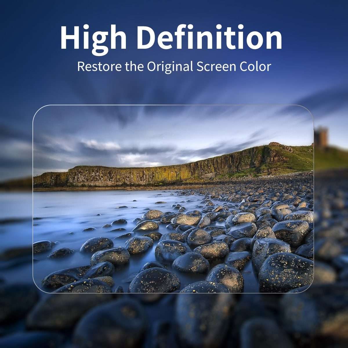 1 PC ENKAY Hat-Prince 3 in 1 Front + Back 0.2mm Tempered Glass Screen Protector Camera Film For Go