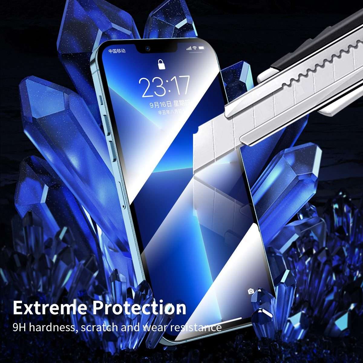 For iPhone 12 Pro Max ENKAY Quick Stick Tempered Glass Film