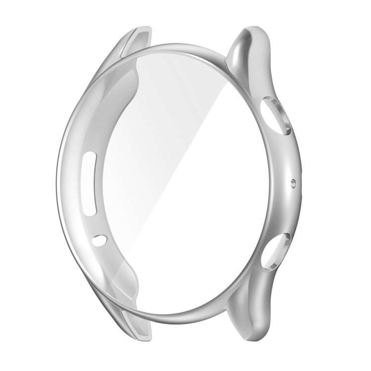 For Amazfit GTR 3 Pro Shockproof TPU Plating Watch Case(Silver)