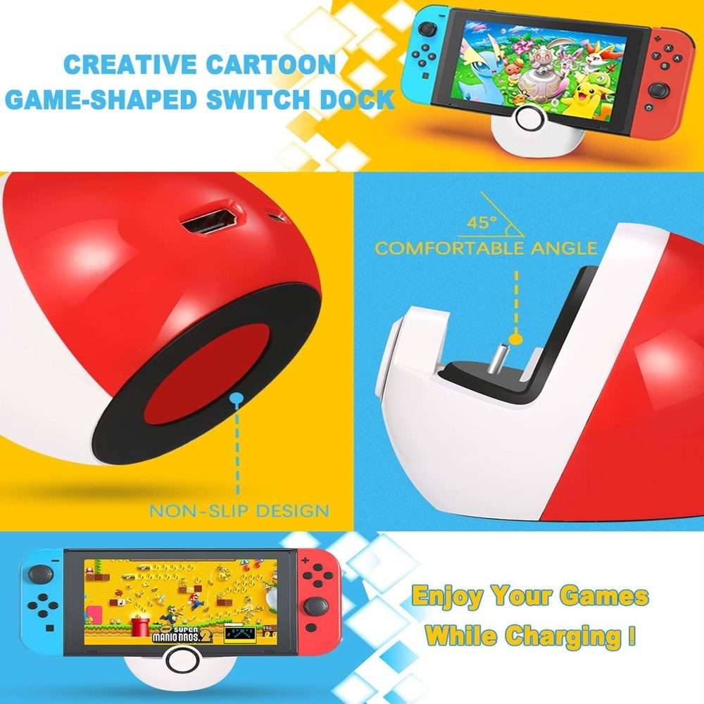 Multifunctional HDMI Charging Base Accessories For Nintendo Switch