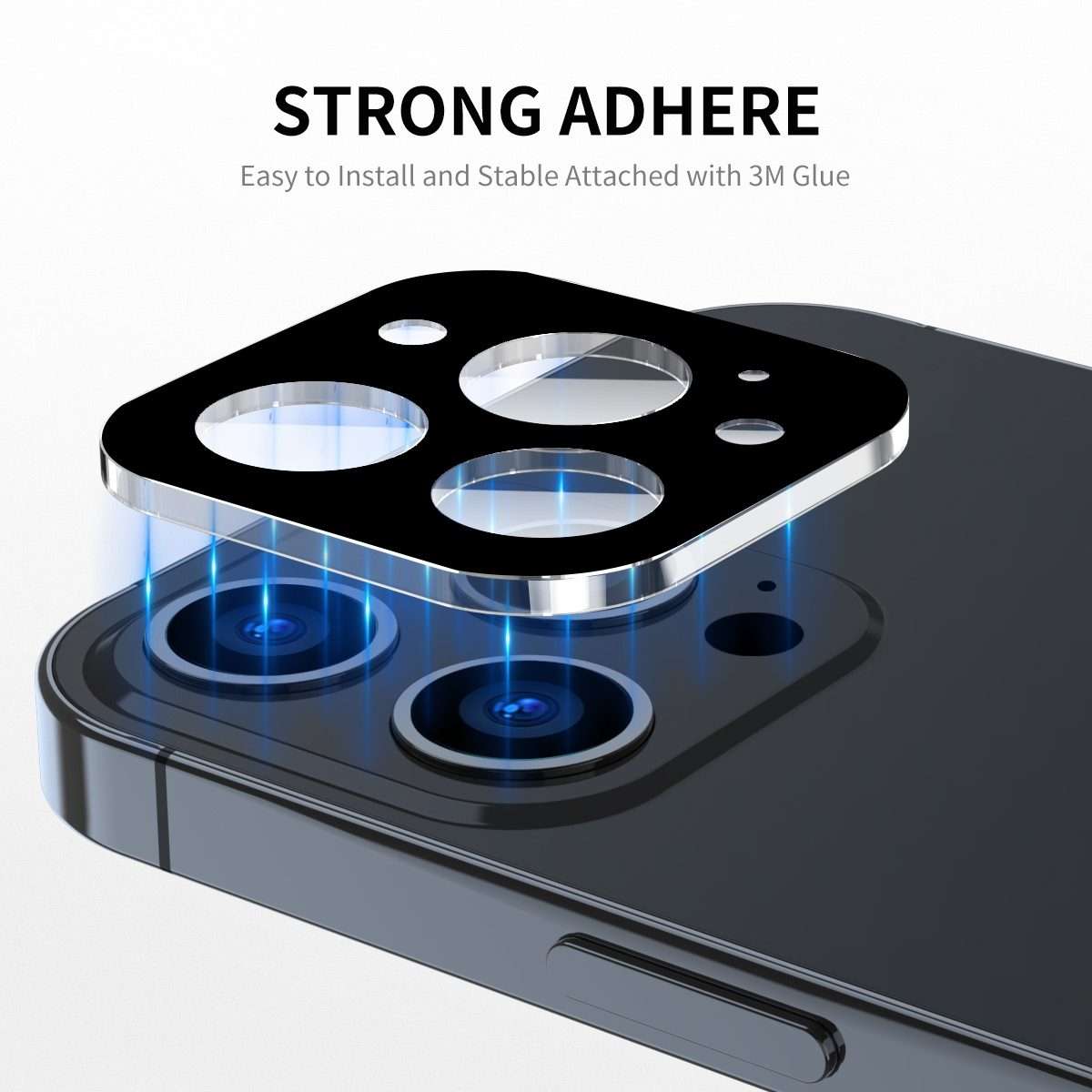 For iPhone 14 Pro / 14 Pro Max ENKAY 9H Rear Lens Tempered Glass Film