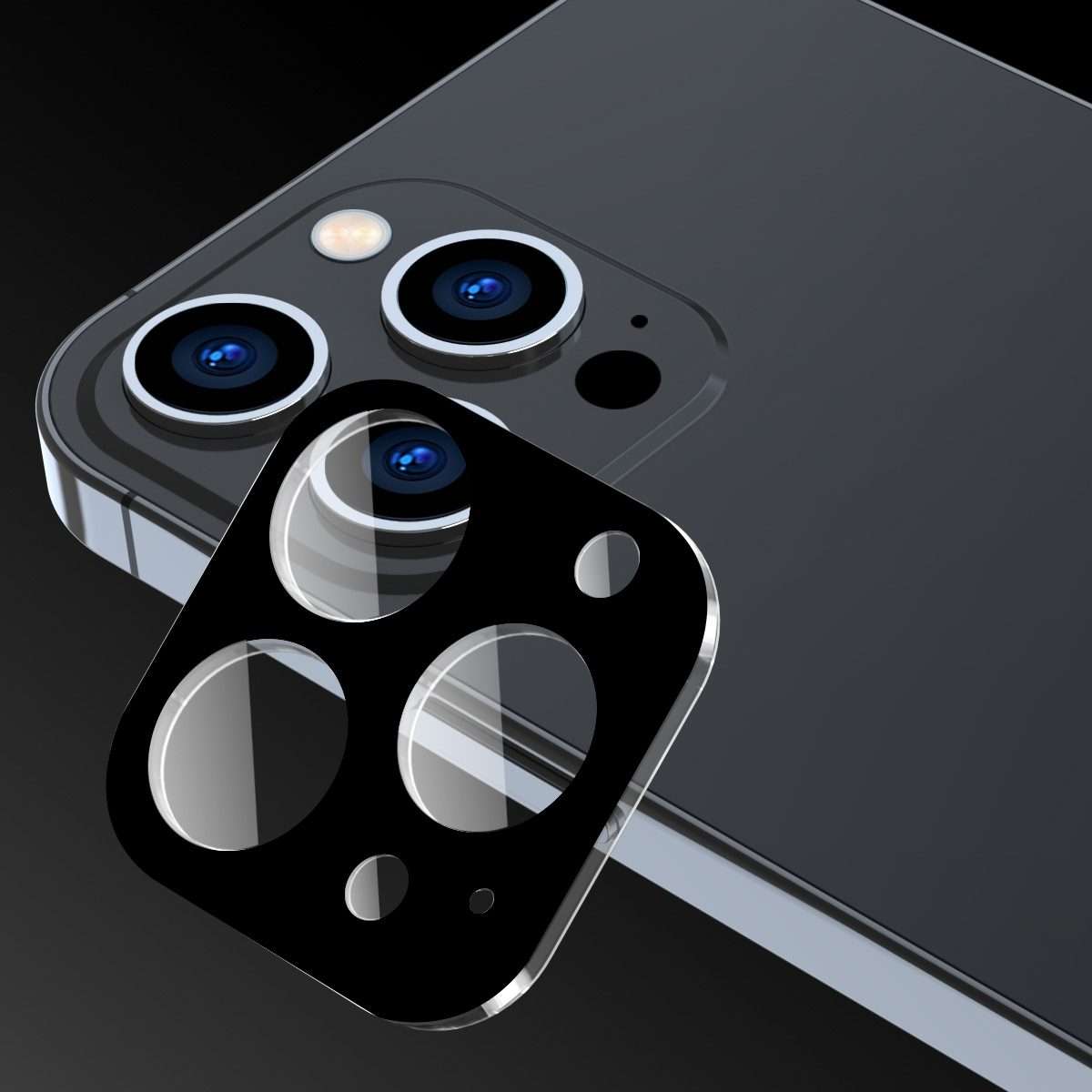 For iPhone 14 Pro / 14 Pro Max ENKAY 9H Rear Lens Tempered Glass Film
