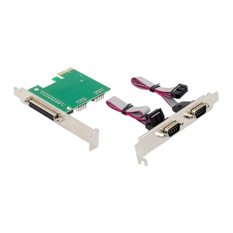 ST317 2S1P PCI Express Parallel Serial Combo Card with 16550 UART