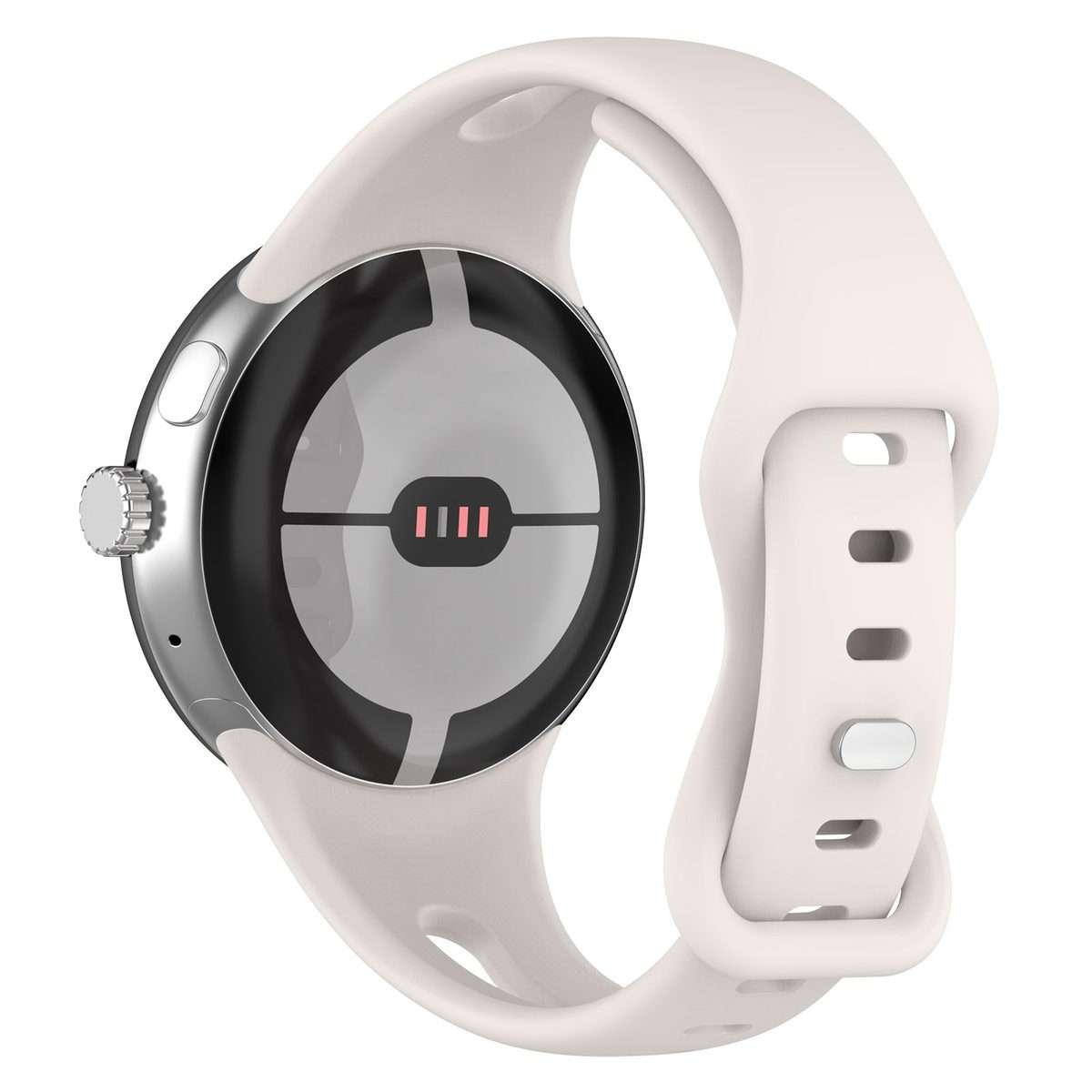 For Google Pixel Watch 4 / 3 / 2 / 1 41mm Water Drop Slimming Butterfly Butt ... (Starlight Color)