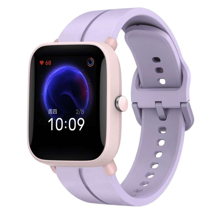 For Amazfit Pop Pro 20mm Loop Silicone Watch Band(Purple)