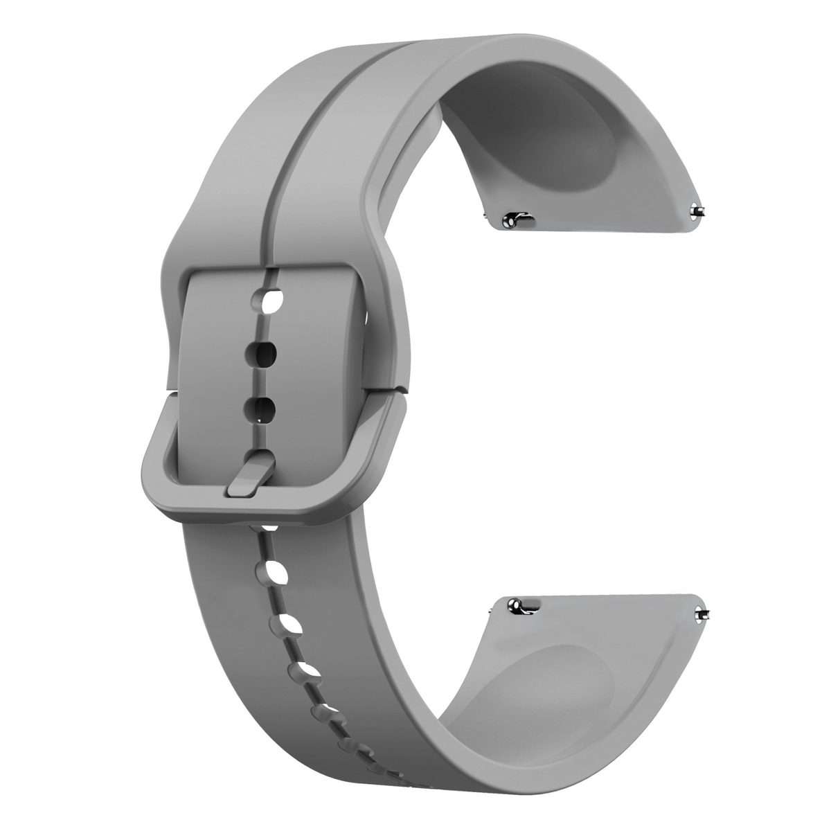 For Amazfit GTR 4 Pro 22mm Loop Silicone Watch Band(Grey)