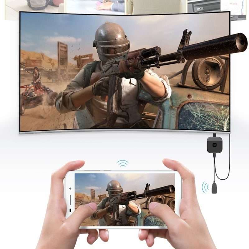 G59 4K 2.4GHz/ 5GHz Wireless HDMI Display Dongle Miracast Adapter