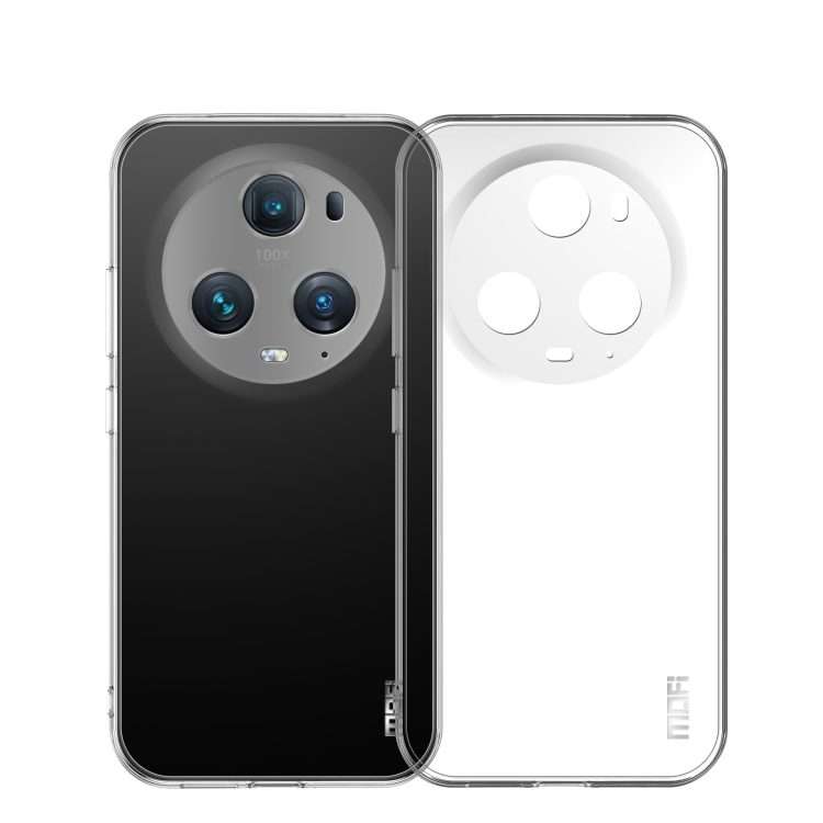 For Honor Magic5 Pro MOFI Ming Series Ultra-thin TPU Phone Case(Transparent)