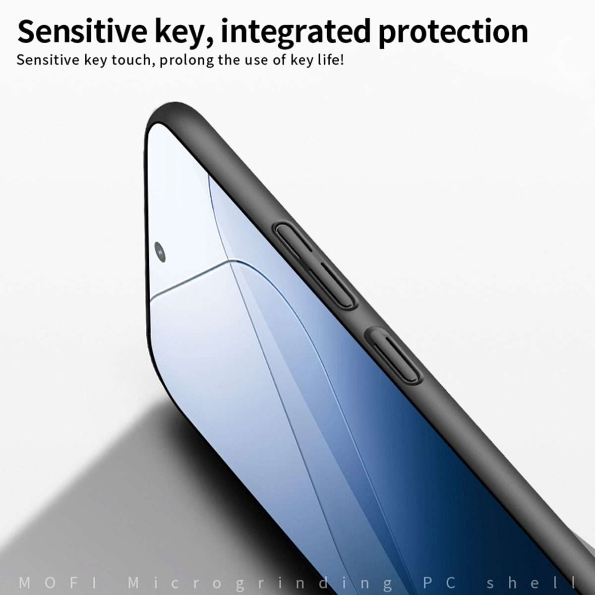 For Xiaomi 14 Pro MOFI Micro-Frosted PC Ultra-thin Hard Phone Case(Blue)