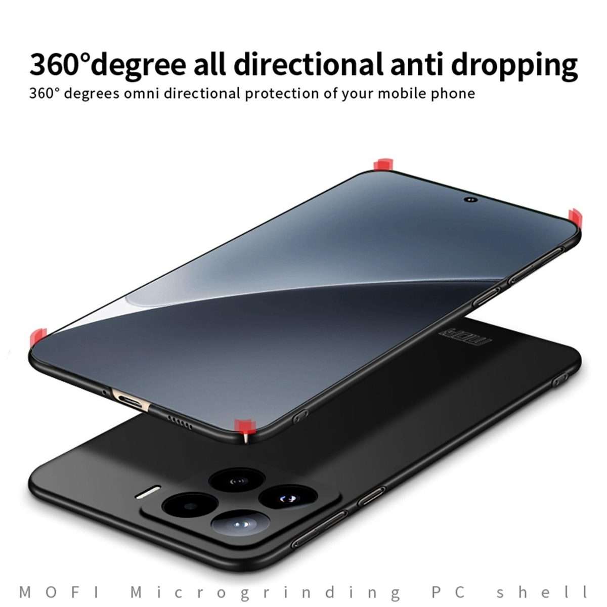 For Xiaomi 15 Pro MOFI Micro-Frosted PC Ultra-thin Hard Phone Case(Blue)