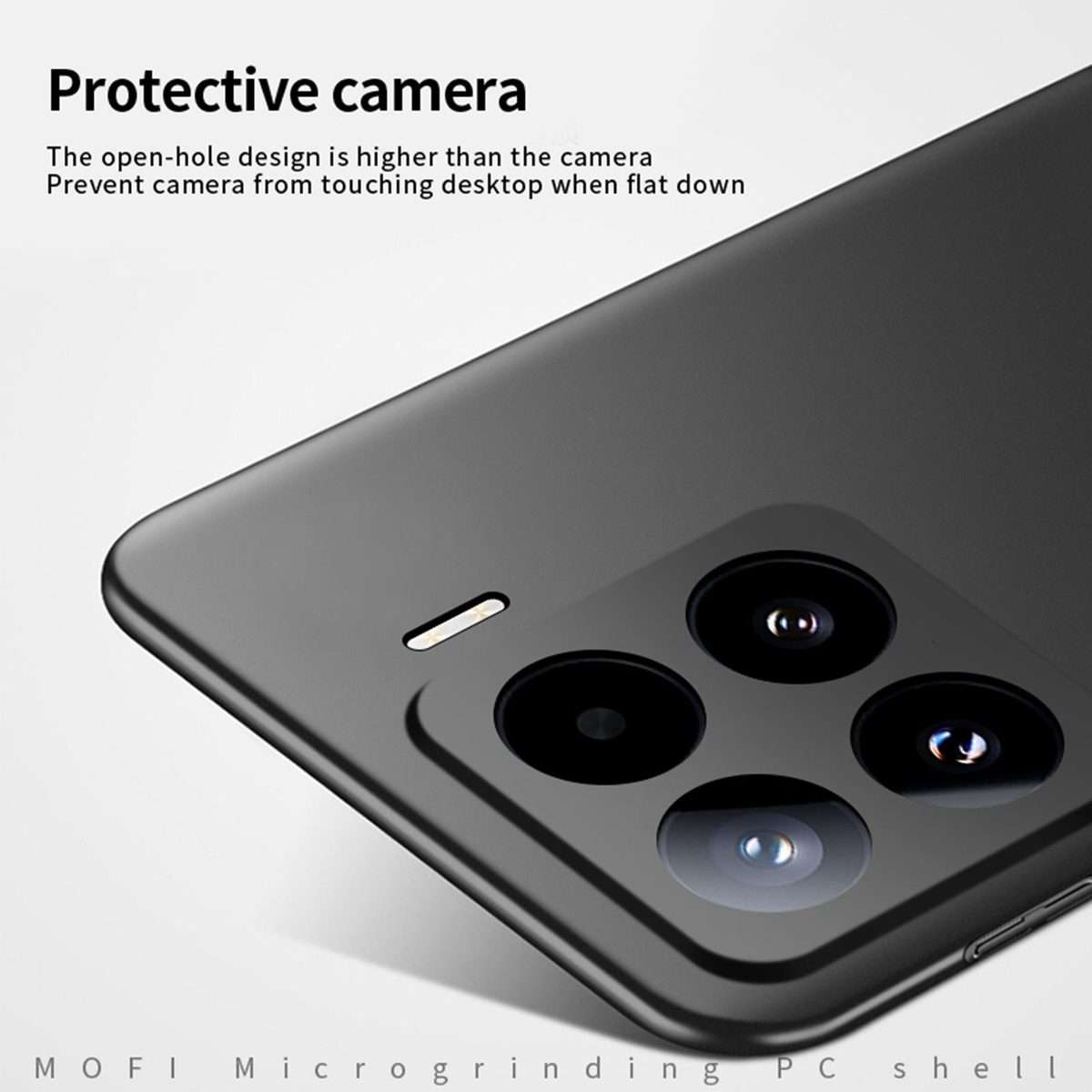 For Xiaomi 15 Pro MOFI Micro-Frosted PC Ultra-thin Hard Phone Case(Blue)