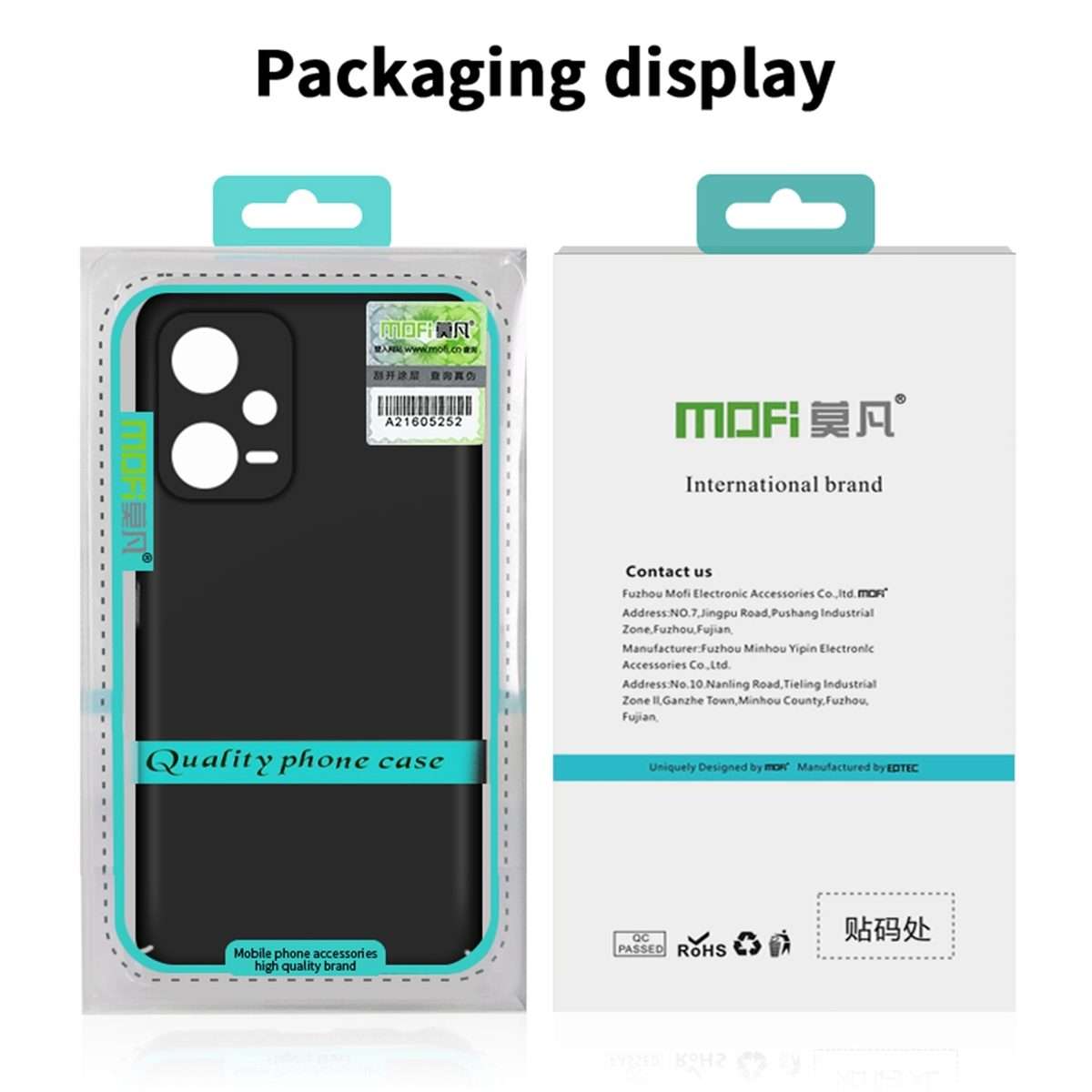 For Xiaomi 15 Pro MOFI Micro-Frosted PC Ultra-thin Hard Phone Case(Blue)