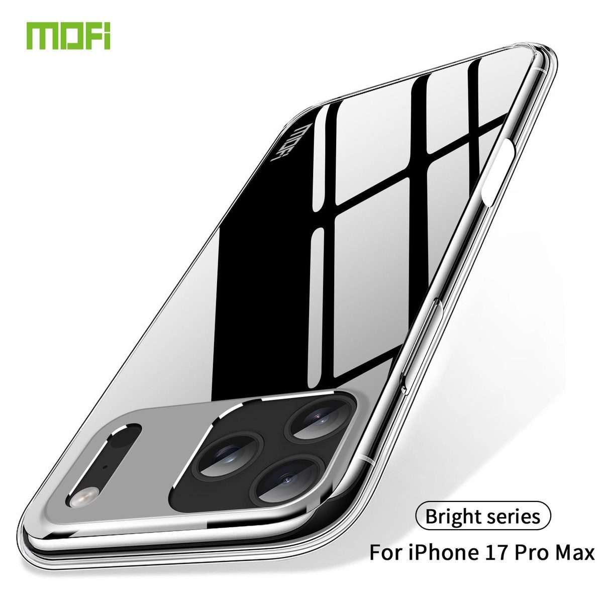 For iPhone 17 Pro Max MOFI Ming Series Ultra-thin TPU Phone Case(Transparent)