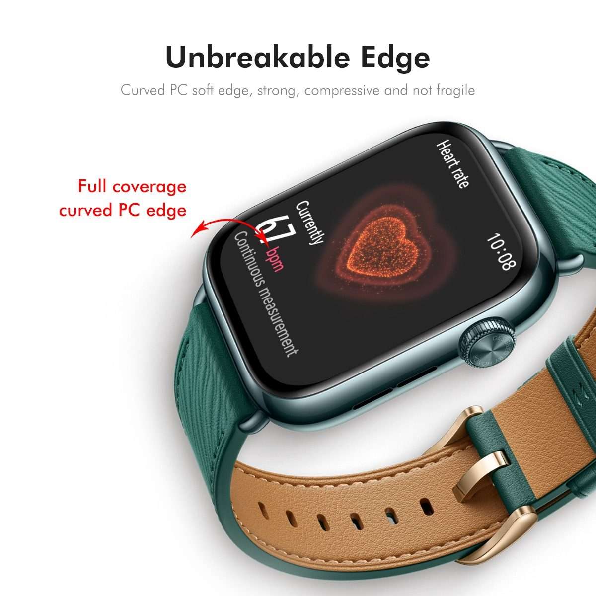For Xiaomi Smart Band 9 Pro 1pcs ENKAY ENKAY 3D Full Coverage Soft PC Edge PMMA HD Screen Film