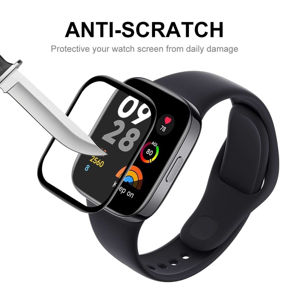 For Redmi Watch 5 Active 5pcs ENKAY ENKAY 3D Full Coverage Soft PC Edge PMMA HD Screen Film
