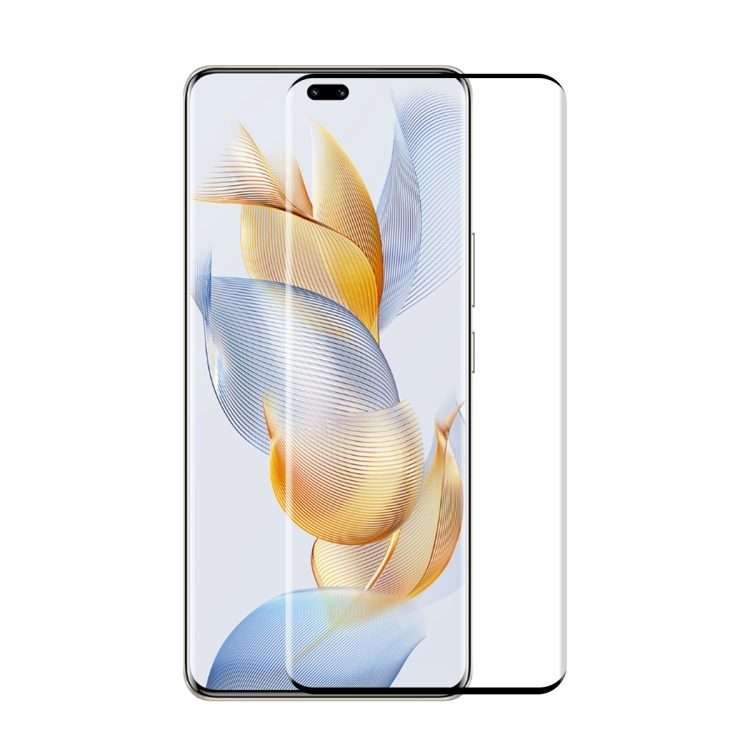 For Honor 90 Pro ENKAY Hat-Prince Hot Bending Full Coverage Side Glue Tempered Glass Film