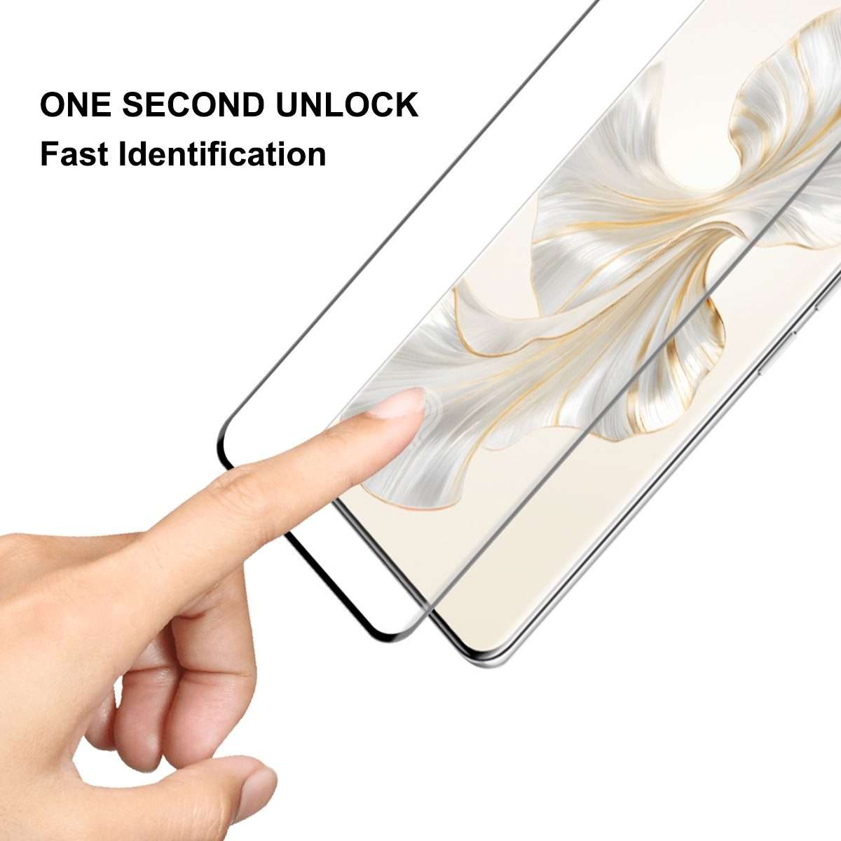 For Honor 100 Pro ENKAY Hat-Prince Hot Bending Full Coverage Side Glue Tempered Glass Film