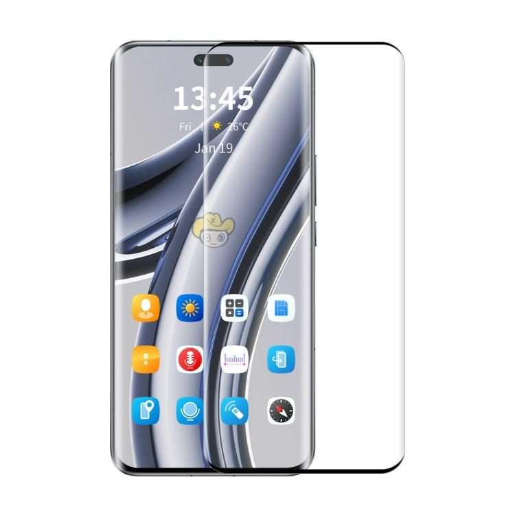 For Honor Magic7 Pro ENKAY Hat-Prince Hot Bending Full Coverage Side Glue Tempered Glass Film