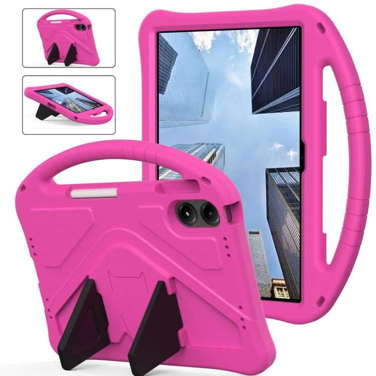 For Xiaomi Redmi Pad 2 Pro 12.1 EVA Shockproof Tablet Case with Holder(Rose Red)
