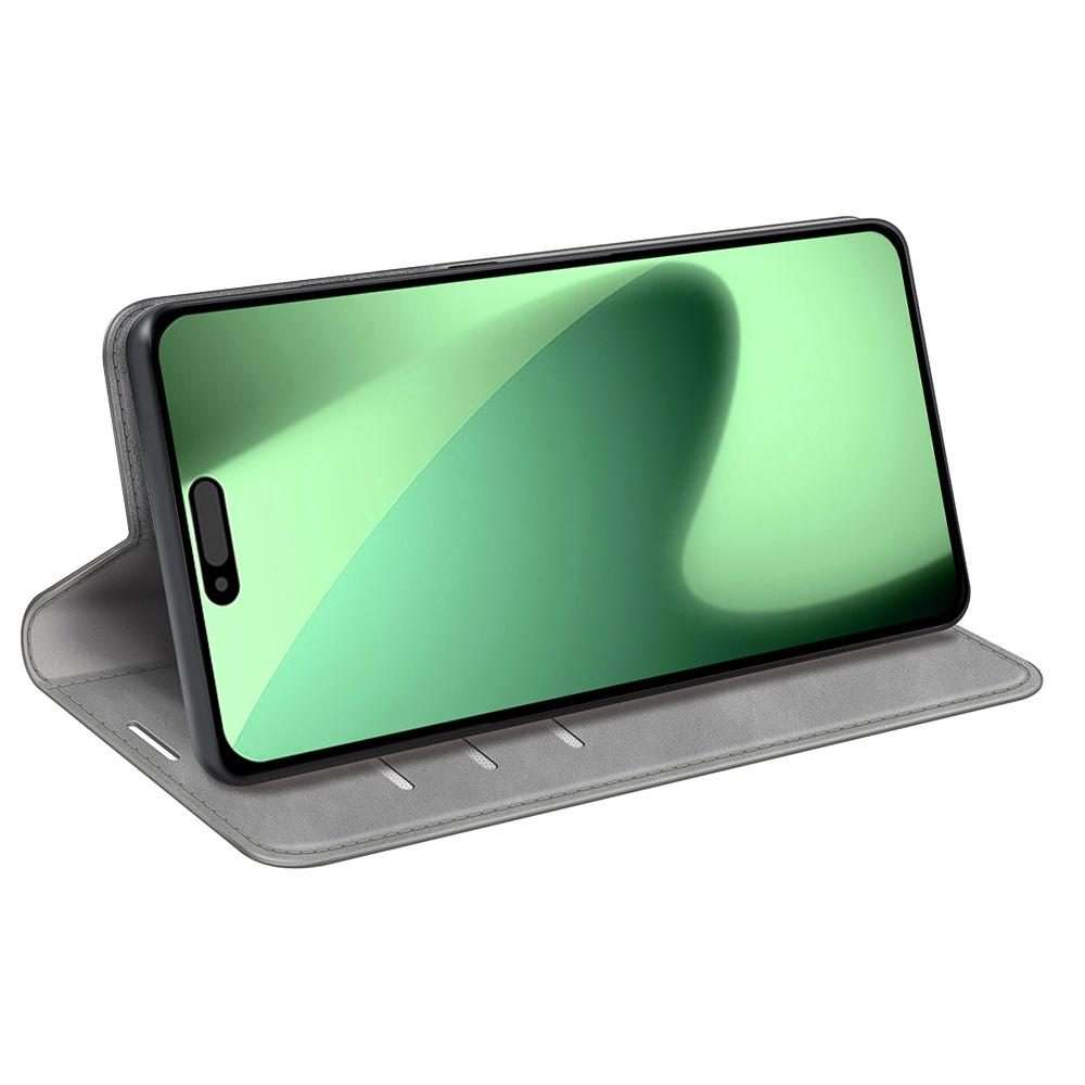 For iPhone 17 Pro Max Retro-skin Magnetic Suction Leather Phone Case(Grey)