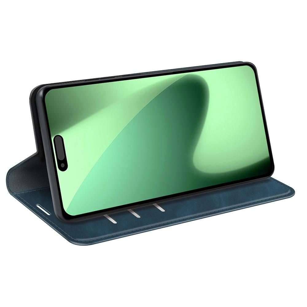 For iPhone 17 Pro Max Retro-skin Magnetic Suction Leather Phone Case(Dark Blue)