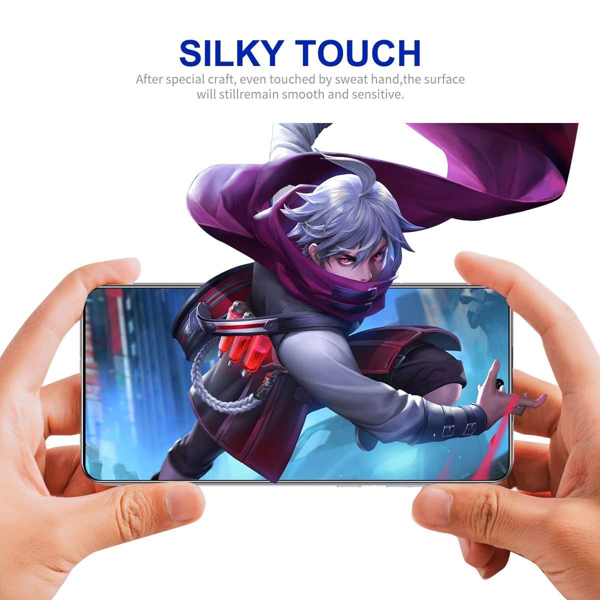 For Redmi Note 13 / Note 13 Pro 5pcs ENKAY Hat-Prince Full Glue High Aluminum-silicon Tempered Gla