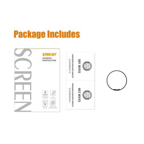 For Garmin Fenix 7X Pro ENKAY 3D Full Coverage Soft PC Edge PMMA HD Screen Protector Film