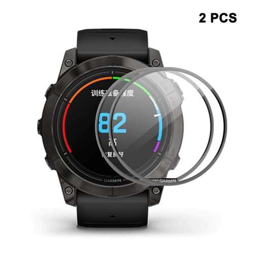 For Garmin epix Pro Gen 2 51mm 2pcs ENKAY 3D Full Coverage Soft PC Edge PMMA HD Screen Protector F