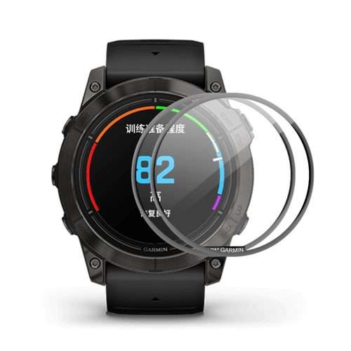 For Garmin Epix Pro Gen 2 47mm 2pcs ENKAY 3D Full Coverage Soft PC Edge PMMA HD Screen Protector F