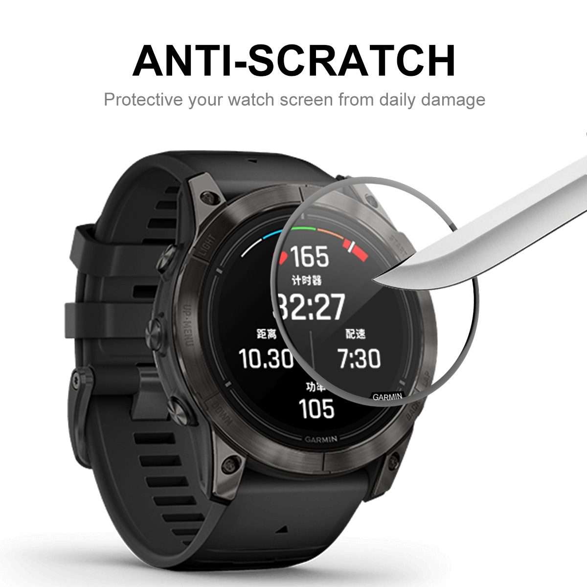 For Garmin Epix Pro Gen 2 47mm 10pcs ENKAY 3D Full Coverage Soft PC Edge PMMA HD Screen Protector
