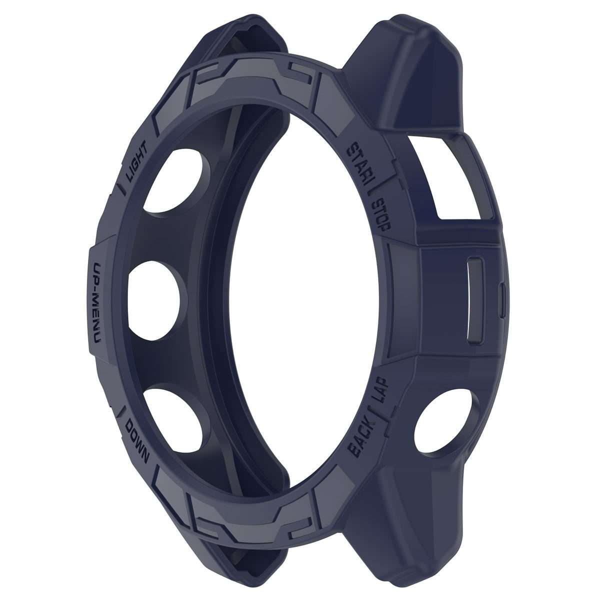 For Garmin Epix Pro / Epix Pro Gen 2 42mm / Fenix 7S / 7S Pro Armored TPU Half Wrapped ... (Blue)