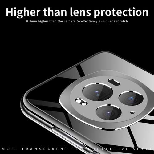 For Honor Magic6 Pro MOFI Ming Series Ultra-thin TPU Phone Case(Transparent)