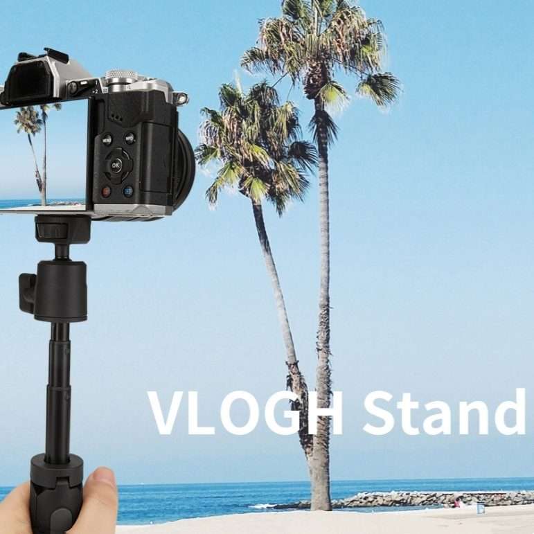 JMARY MT19 Desktop Stand Portable Mini Selfie Stick Camera Mobile Phone Holder Tripod