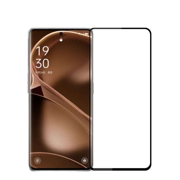 For Xiaomi Poco X6 Pro MOFI 9H 2.5D Full Screen Tempered Glass Film(Black)