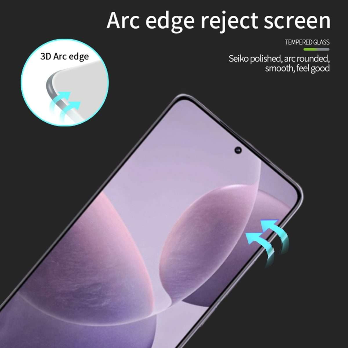 For Xiaomi Redmi K70 / K70 Pro PINWUYO 9H 3D Full Screen Explosion-proof Tempered Glas ... (Black)