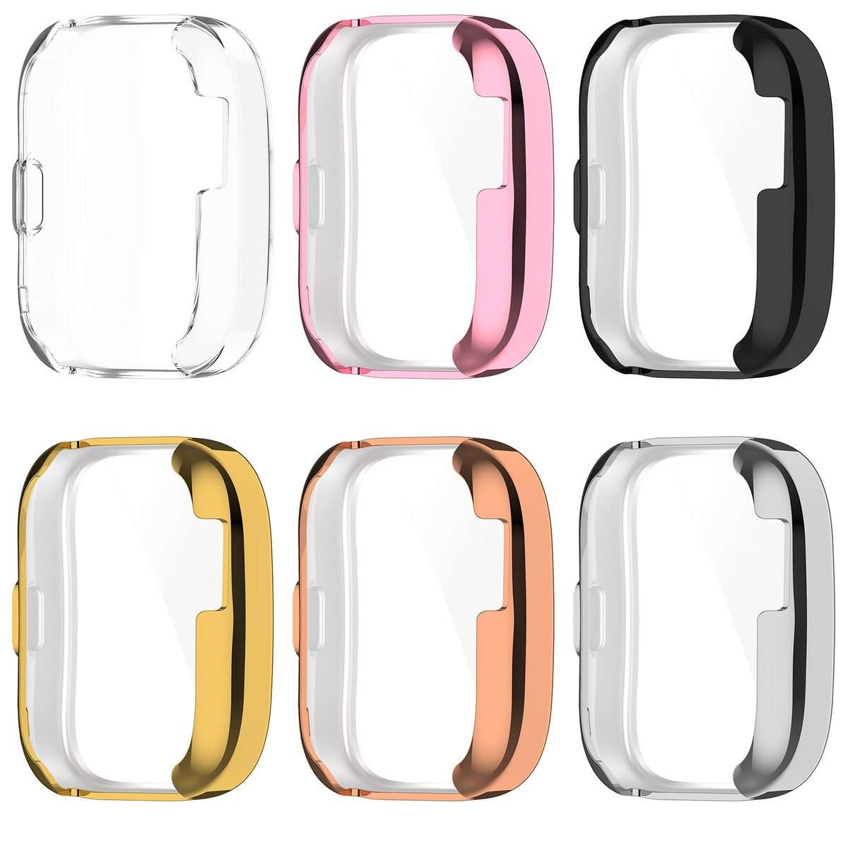 For Amazfit Bip 5 All-Inclusive TPU Protective Case(Sliver)
