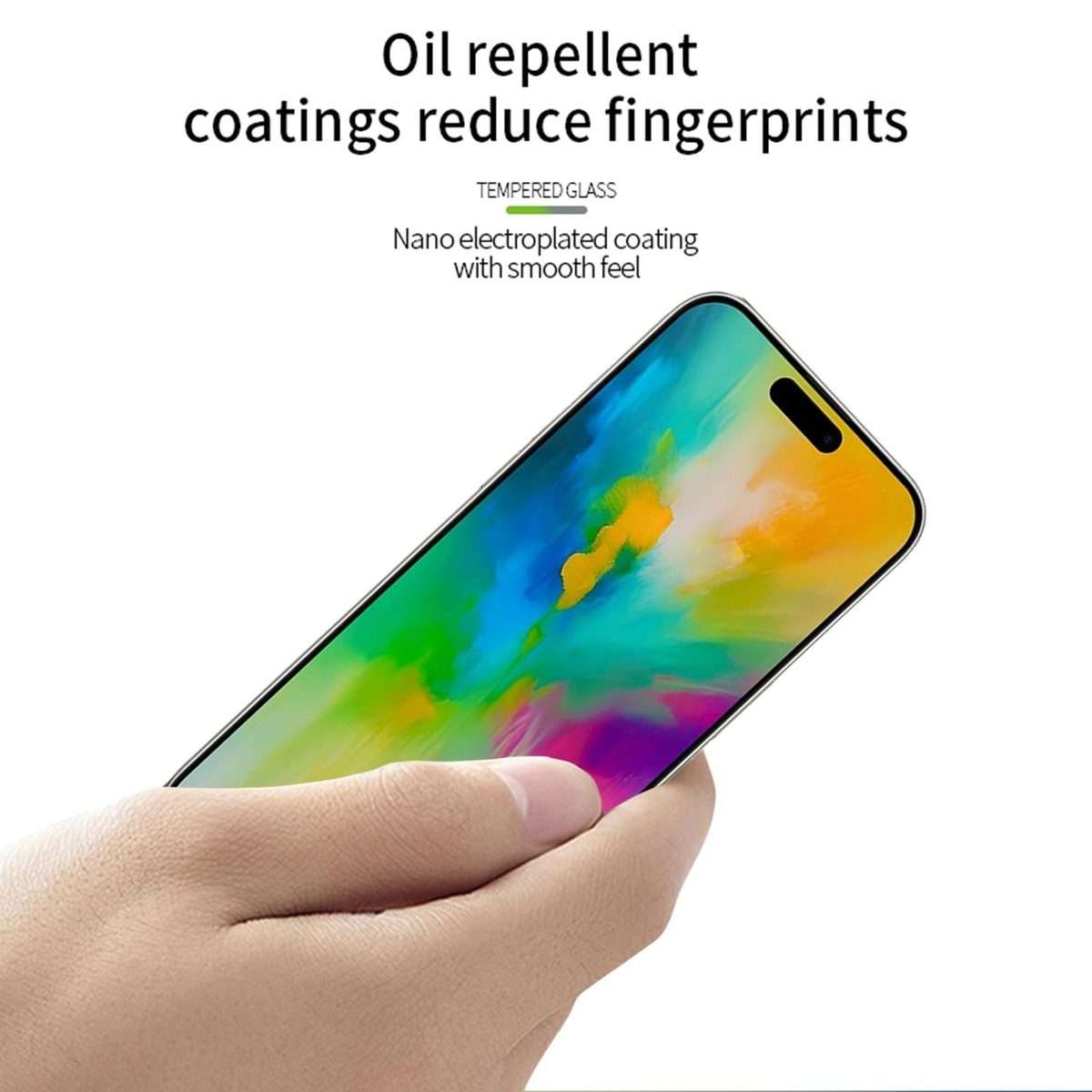 For iPhone 16 Pro Max MOFI 9H 3D Explosion-proof Curved Screen Tempered Glass Film(Black)