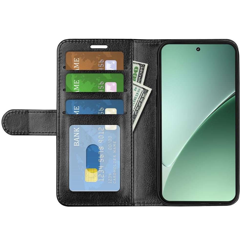 For Xiaomi 15 Pro R64 Texture Horizontal Flip Leather Phone Case(Black)