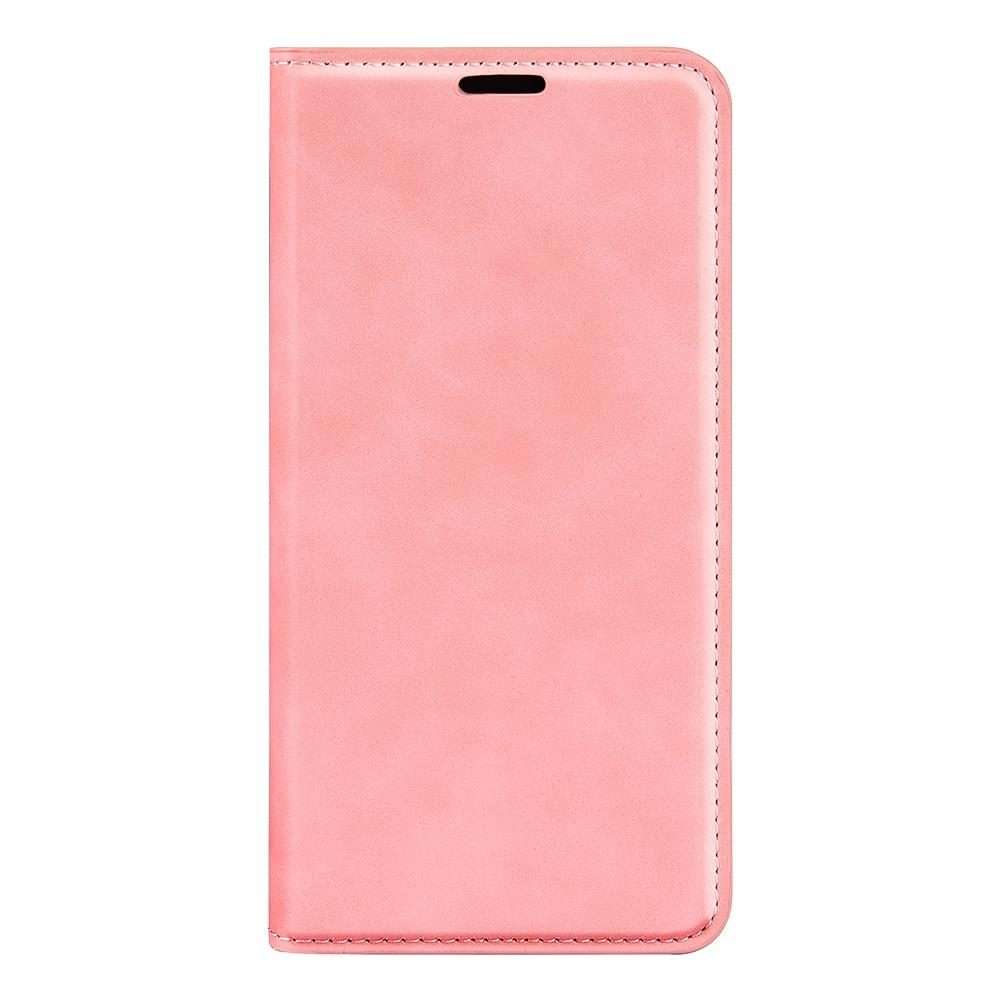 For Xiaomi 14 Pro Retro-skin Magnetic Suction Leather Phone Case(Pink)