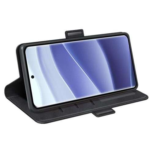 For Xiaomi Redmi Note 14 Pro 5G Dual-side Magnetic Buckle Horizontal Flip Leather Phon ... (Black)