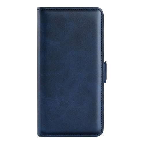 For Xiaomi Redmi Note 14 Pro 5G Dual-side Magnetic Buckle Horizontal Flip Leather ... (Dark Blue)