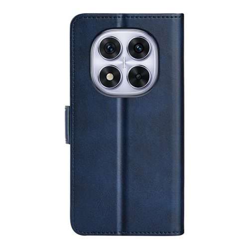 For Xiaomi Redmi Note 14 Pro 5G Dual-side Magnetic Buckle Horizontal Flip Leather ... (Dark Blue)