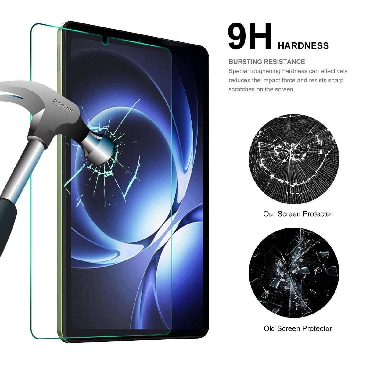 For Xiaomi Pad mini / Redmi K Pad 8.8 2pcs ENKAY Hat-Prince 0.33mm Explosion-proof Tempered Glass