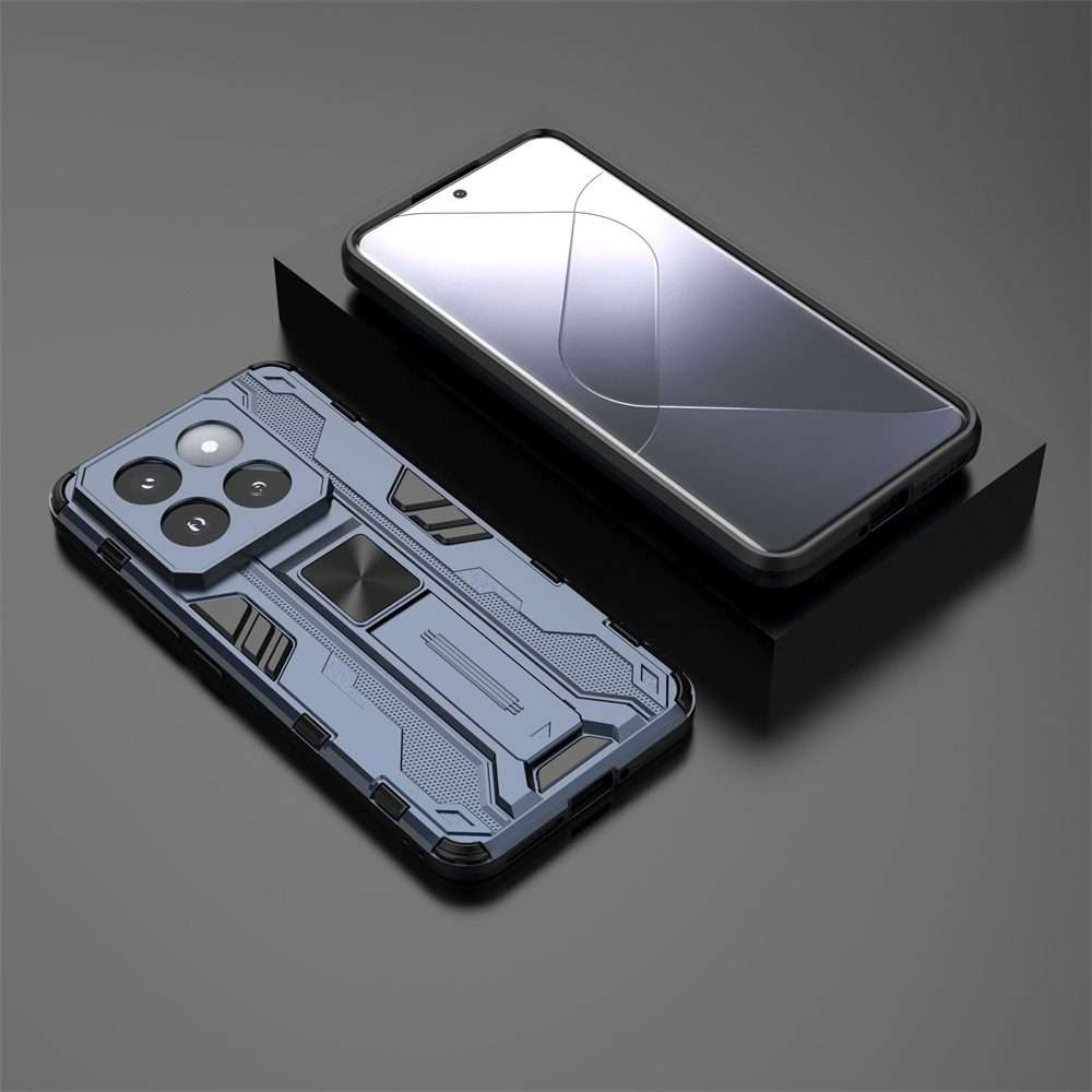 For Xiaomi 14 Pro Supersonic Armor PC Hybrid TPU Phone Case(Blue)