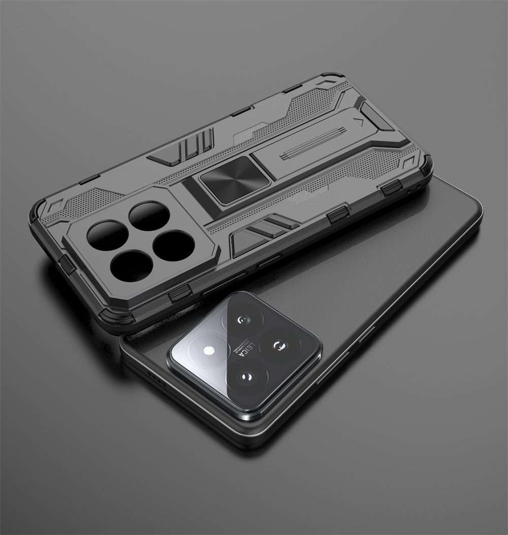 For Xiaomi 14 Pro Supersonic Armor PC Hybrid TPU Phone Case(Silver)