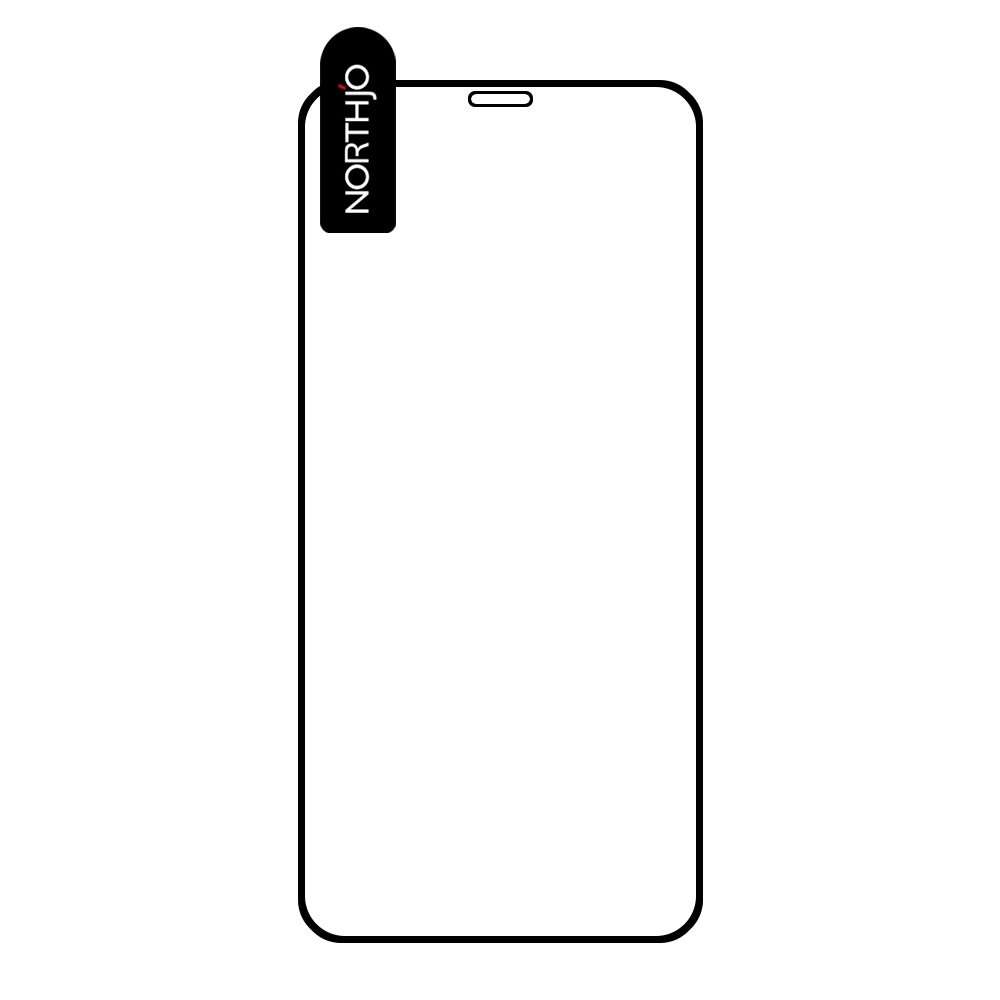For iPhone 11 Pro / X / XS NORTHJO A++ Screen Protector Full Glue Silk Printing Tempered Glass Fil