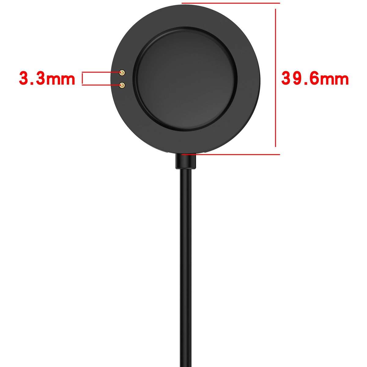 For Xiaomi Watch 2 Pro Magnetic Smart Watch Charging Cable, Length: 1m(Black)