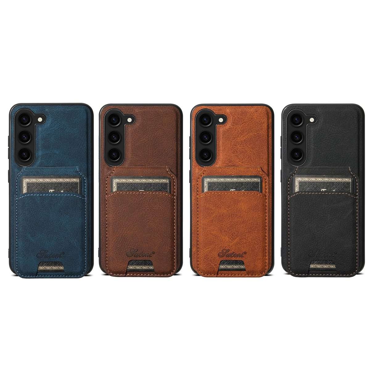For Samsung Galaxy Note20 5G Suteni H16 Litchi Texture Leather Detachable Wallet Back ... (Khaki)