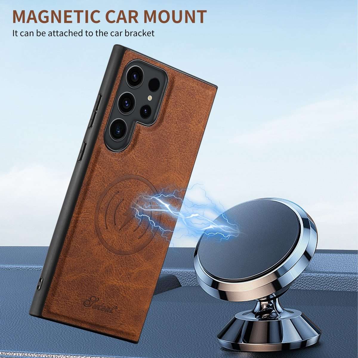 For Samsung Galaxy Note20 5G Suteni H16 Litchi Texture Leather Detachable Wallet Back P ... (Blue)